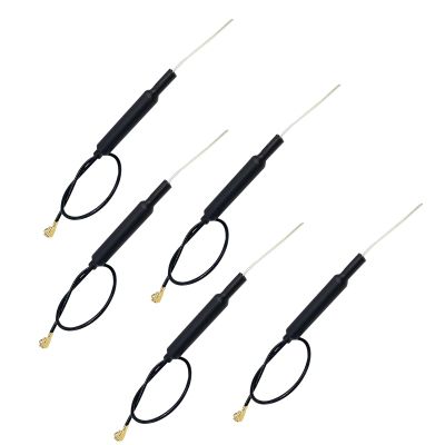 CHICHIYANG 5PCS 100mm 2.4G IPEX Antenna 2400-2500MHz for RC FPV Drone Antennas Receiver Replacement