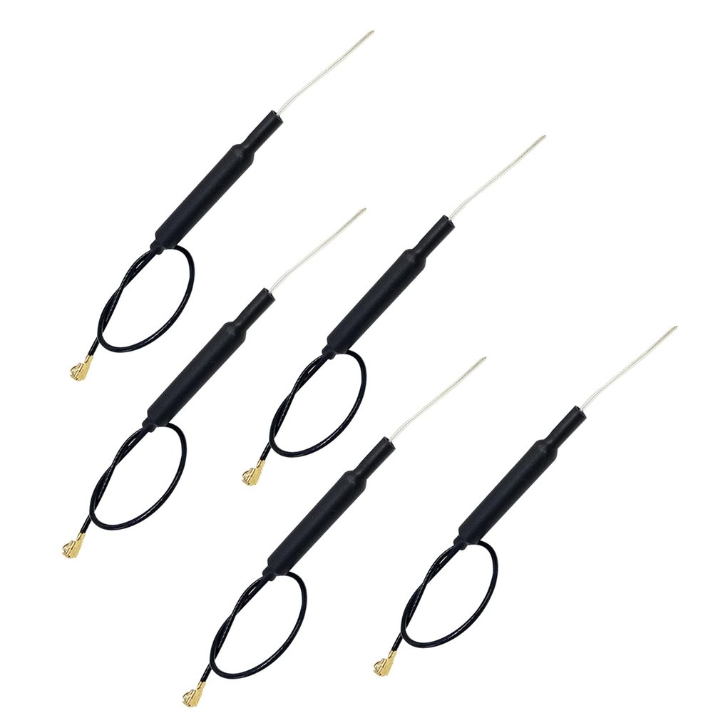 CHICHIYANG 5PCS 100mm 2.4G IPEX Antenna 2400-2500MHz for RC FPV Drone Antennas Receiver Replacement