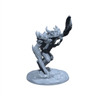 Kravax The Spellbreaker | Glabrezu | Clawed Demon | Miniature for Tabletop Games Like D&D and War Gaming Large (Normal Size)