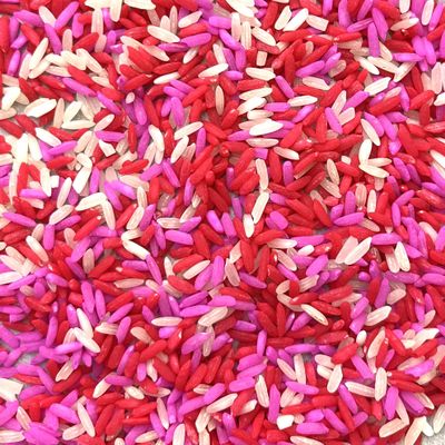 Valentine's Day Rice Filler for Sensory Bins, Pink & Red Rice for Sensory Valentine's Activity, DIY Sensory Pretend Play (6 Cups)