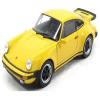 1974 911 Turbo 3.0 Yellow 1/24 Diecast Model Car by Welly 24043y view 1