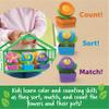 Learning Resources Growing Greenhouse Color & Number Playset - 12 Pieces, Ages 18 Months +, Preschool Activities, Toddler Montessori Toys, Gifts for Boys and Girls view 2