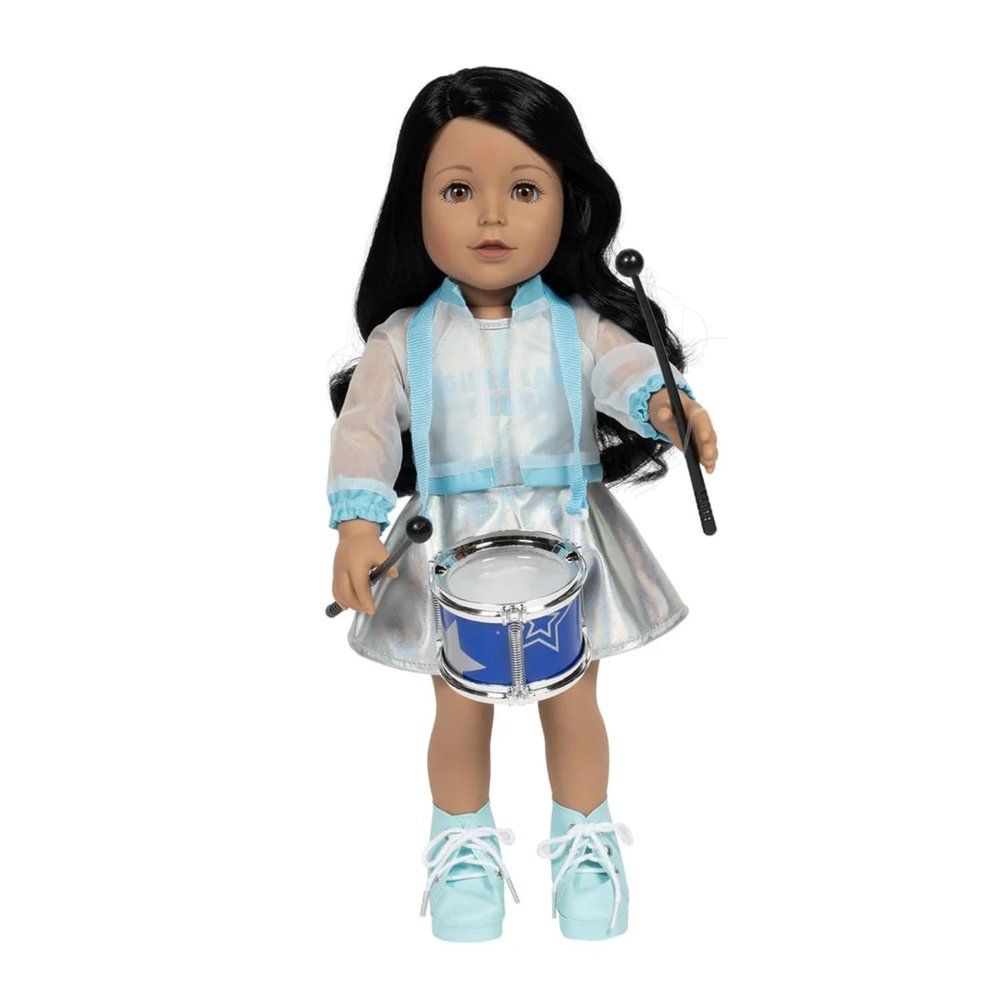 Adora 18" Rebel Girls Doll Collection - Inspired by Good Night Stories Rebel Girl Books - Premium Quality Soft and Movable Doll Body with Realistic Features - Creator