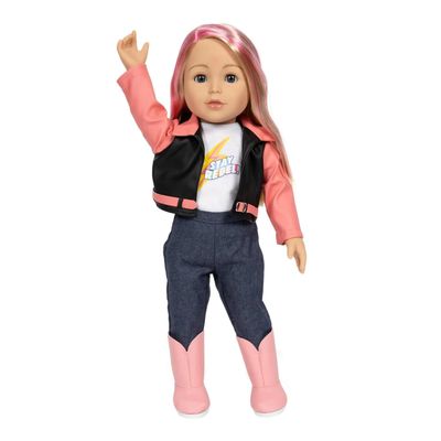 Adora 18 Inch Rebel Girls Doll Collection - Inspired by Good Night Stories Rebel Girl Books, Soft Movable Body with Realistic Features - Gift for Kids Ages 6 and Up - Champion