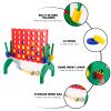 1.9 Feet Giant 4 in A Row Game, Jumbo 4-to-Score Connect Game Set for Kids & Adults Outdoor Yard, Lawn & Indoor Floor Play, Family Game Night & Party Board Games, Grand Birthday Valentines Day Gifts view 3