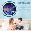 24'' Sand Art Liquid Motion, Moving Sand Art, Wall Mounted Sand Art Moving Sand Art Decor Picture Relaxing Mood Peaceful Piece 360Rotate Wall Art Deep Sea Sandscape, Home Office Work Decor,E view 3