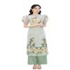 A6 Green Flowers Ao dai Vietnam Vietnamese Traditional Ao Dai For Women, Ao Dai For Women, Vietnamese Dress For Women, Ao Dai Dress For Women ao dai Tet Lunar New Year (M) view 1