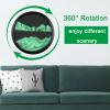 24'' Sand Art Liquid Motion, Moving Sand Art, Wall Mounted Sand Art Moving Sand Art Decor Picture Relaxing Mood Peaceful Piece 360Rotate Wall Art Deep Sea Sandscape, Home Office Work Decor,H view 3