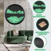 24'' Sand Art Liquid Motion, Moving Sand Art, Wall Mounted Sand Art Moving Sand Art Decor Picture Relaxing Mood Peaceful Piece 360Rotate Wall Art Deep Sea Sandscape, Home Office Work Decor,H view 4