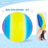 LovesTown Playground Ball with Pump - 8.5Inch Rubber Inflatable Rubber Bouncy Balls, Kickball Dodgeball Four Square for Kids and Adults, Indoor and Outdoor Games, Xmas Stocking Stuffers, Pack of 1 view 2