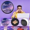 24'' Sand Art Liquid Motion, Moving Sand Art, Wall Mounted Sand Art Moving Sand Art Decor Picture Relaxing Mood Peaceful Piece 360Rotate Wall Art Deep Sea Sandscape, Home Office Work Decor,M view 4