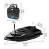 QIYHBVR RC Bait Boat for Fishing with GPS 500M Auto Driving,Bait Boat for Carp Fishing with Cruise Control and Auto Return with Steering Light for Fishing Cast Fishing Net view 2