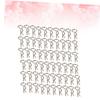 Mikikit 200pcs Scale Rc Car Clips r Shape Stainless Steel Set Toys Model Car Replacement Parts view 2