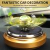 Solar Power Toy Fidget Spinner Science Kit, Air Freshener Car Dashboard Automatic Swing Spinning Ornament with Solar Panel, Car Dashboard Window Home Decor, Velentine Birthday Gift for Men Women view 4