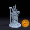 Necroxus, The Galaxy Lich | Lich | Astral Necromancer | Miniature for Tabletop Games Like D&D and War Gaming Large view 2