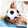 Abaodam 2pcs Cartoon Sports Piggy Bank Set Boys and Girls Basketball Soccer Coin Banks for Boys Girls Fun Savings Jars for Birthday Lightweight Portable Money Saving Jar view 3