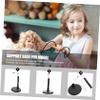 Abaodam 6pcs Risers Display Stands Figures Expandable Wire Doll Display Holder Height Adjustable Support Bracket view 2