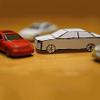 blue-ther Appearing Car Magic Tricks Card to Paper Car Magician Card Magic Close-Up Gimmick Props Accessories Illusion Funny view 1