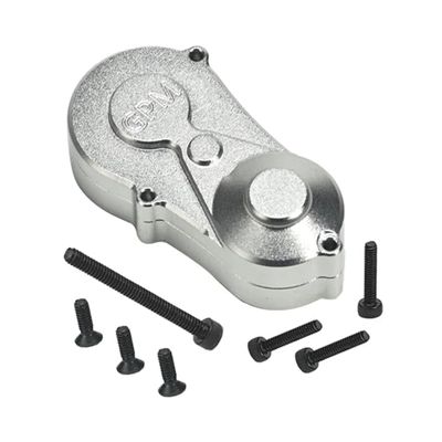Aluminum 7075 Center Gear Box Housing Set with Covers for Losi 1/18 Mini LMT 4X4 Brushed Monster Truck RTR-LOS01026 Upgrades - Silver