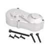 Aluminum 7075 Center Gear Box Housing Set with Covers for Losi 1/18 Mini LMT 4X4 Brushed Monster Truck RTR-LOS01026 Upgrades - Silver view 2