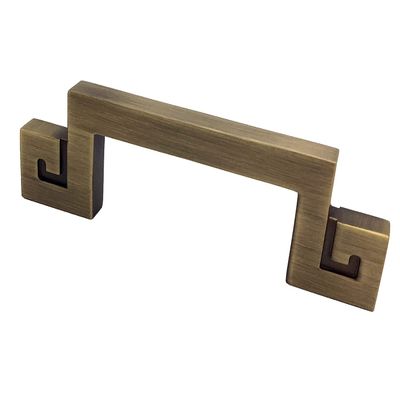 2.5" C-C Vintage Style Drawer Pull Brushed Bronze Dresser Handle Vanity Pull Cabinet Handle Dresser Pulls Kitchen Door Handles Hardware 2 1/2" 64 mm Centers /C-C:2.5" ) ( Size : L:3.9" (100 mm)/C-C:2.