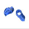 Aluminum 7075 Center Gear Box Housing Set with Covers for Losi 1/18 Mini LMT 4X4 Brushed Monster Truck RTR-LOS01026 Upgrades - Blue view 3