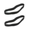 CRUMPS 2PCS Rubber Tracks Caterpillar Tank Chassis 66/53/42cm Closed Track Tires for Rock Crawler RC Digger Excavator Wheel Spare Parts (Color : D 37x2cm) view 1