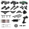 CRUMPS XLH 9130 9135 9136 9137 9138 1/16 R/C Cars/Trucks Original Replacement Spare Parts Shock Absorber/Dog Bone/Motor/ESC (Color : 30-SJ19) view 2
