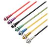 CRUMPS 5PCS RC Boat Car Model Colorful Aluminum Alloy Antenna Seat Assembly Tube Sleeve with Cap+Mount Kit L320mm for DIY Accessories (Color : Blue and Yellow) view 2