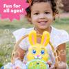 Move2Play, Bunny Bubble Blower | Easter Toy & Gift for Toddlers & Kids | Bubble Machine Toy for Girls & Boys Ages 1-4+ | Indoor/Outdoor Fun | Birthday & Easter Basket Stuffer view 3