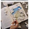 Air-Ads Supplies AirAds Dollhouse Miniature Statue Resin Bust White Sculpture of Athena Greek Goddess of Wisdom Dolls House miniaturea Accessories view 3