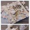 Air-Ads Supplies AirAds Dollhouse Miniature Statue Resin Bust White Sculpture of Athena Greek Goddess of Wisdom Dolls House miniaturea Accessories view 4
