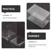 Abaodam 6pcs Box Display Box Plastic Container Mini Containers Toy Container Toy Baby Doll Acrylic Display Case Figurine Display Case Mini Doll Case Show Case Puppet The Pet Favorite Box view 3