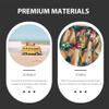 Abaodam 6pcs Box Display Box Plastic Container Mini Containers Toy Container Toy Baby Doll Acrylic Display Case Figurine Display Case Mini Doll Case Show Case Puppet The Pet Favorite Box view 4