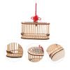 DOITOOL 1pc Portable Wooden Cage Dual Chamber Habitat for for Boys and Girls Nature Exploration and Observation Lightweight Outdoor Transport Box view 4