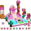 Magnetic Blocks - Create Pink Wonderland with Our Princess Blocks 112 pcs Polar Cubes DreamHouse Magnetic Building Blocks Set Designed in USA view 1