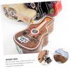 1pc Guitar Shape Piggy Bank Metal Saving Pot Cute Decorative Money Box for Boys and Girls and Adults for Style view 2
