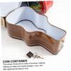 1pc Guitar Shape Piggy Bank Metal Saving Pot Cute Decorative Money Box for Boys and Girls and Adults for Style view 4