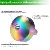 CHEETOP Stainless Steel Spinning Top, Precision Mini Desktop Gyroscope, Kill Time Reduce Stress ADHD Toys, Perfect Balance Gyro (Iridescent Style 2) view 3