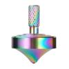 CHEETOP Stainless Steel Spinning Top, Precision Mini Desktop Gyroscope, Kill Time Reduce Stress ADHD Toys, Perfect Balance Gyro (Iridescent Style 3) view 1