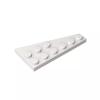 Gobricks GDS-551 54384 Wedge Plate 6x3 Left, White, 50 pcs Brick Parts view 1