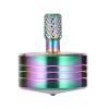 CHEETOP Stainless Steel Spinning Top, Precision Mini Desktop Gyroscope, Kill Time Reduce Stress ADHD Toys, Perfect Balance Gyro (Iridescent Style 4) view 1