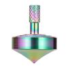 CHEETOP Stainless Steel Spinning Top, Precision Mini Desktop Gyroscope, Kill Time Reduce Stress ADHD Toys, Perfect Balance Gyro (Iridescent Style 1) view 1