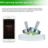 CHEETOP Stainless Steel Spinning Top, Precision Mini Desktop Gyroscope, Kill Time Reduce Stress ADHD Toys, Perfect Balance Gyro (Iridescent Style 1) view 4