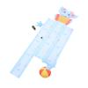 Abaodam Boys and Girls Growth Chart Wall Sticker Removable Self-Adhesive Height Marker for Boy Girl Room Decor view 1
