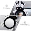 Abaodam Safety Mirror for Car Seat Rear Facing Backseat Mirror Wide Angle Easy Install No Tools Needed view 2
