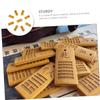 Alasum 9pcs Bagua Divination Cards Fengshui Prediction Tool for Learning and Worship Decorative Office Ornament Easy to Store and Carry for Beginners and Giving view 3