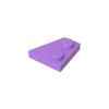 Gobricks GDS-559 24299 Wedge Plate 2x2 Left, Medium Lavender, 50 pcs view 1
