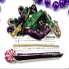 Alligator Gator Mardi Gras Bead Necklace River Boat Jazz Parade New Orleans view 2