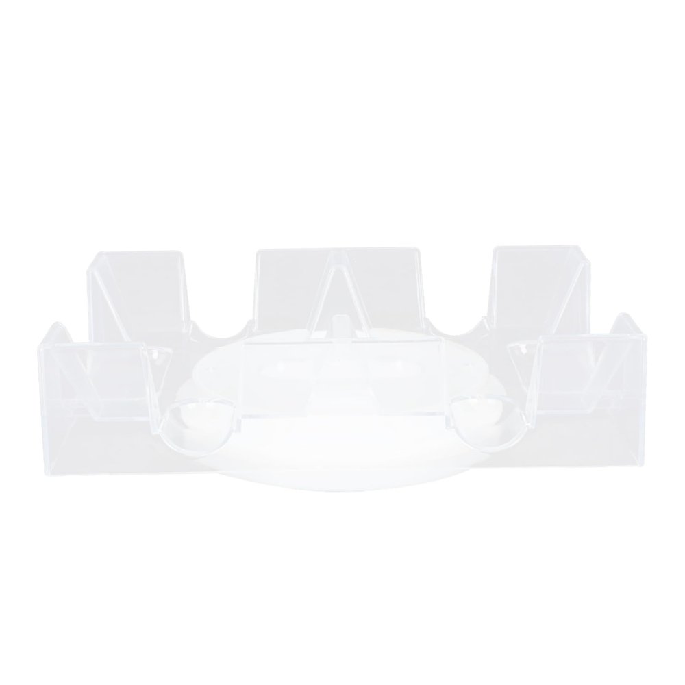 Abaodam Rotating Poker Card Holder Tray Playing Card Stand for Easy Access Non- Base and Design for Game and Social Gatherings